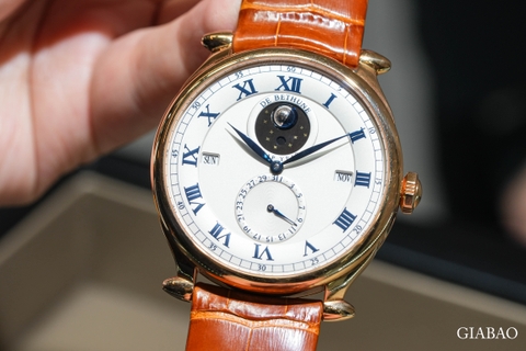 Cận cảnh đồng hồ De Bethune Perpetual Calendar DB15 Vàng hồng