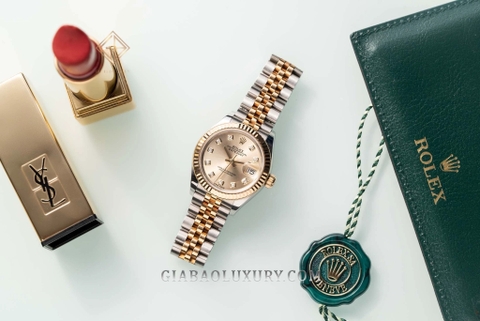 Đồng hồ Lady-Datejust 28: Đóa hồng gai Rolex dành tặng quý cô hiện đại