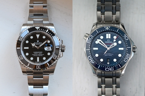 Rolex Submariner 116610LN và Omega Seamaster Diver 300m: Cuộc so tài nảy lửa