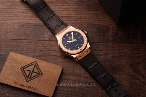 Review đồng hồ Hublot Classic Fusion King Gold