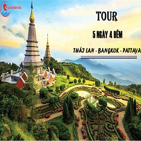 DU LỊCH THÁI LAN - BANGKOK - PATTAYA 5 NGÀY 4 ĐÊM