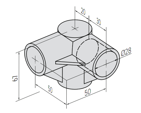 Khớp nối DJP-104C