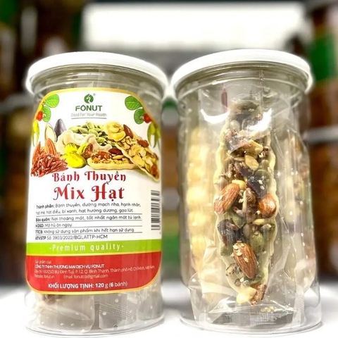 Bánh thuyền mix hạt ( hộp 120gr )