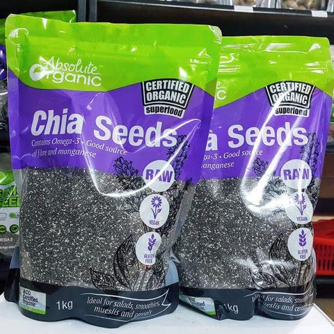 Hạt Chia đen Úc loại 1kg