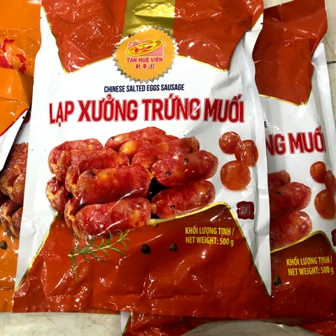 Lạp xưởng trứng muối 500G