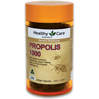 Keo ong Healthy Care Propolis 1000mg