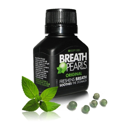 Breath pearls - viên uống thơm miệng Úc
