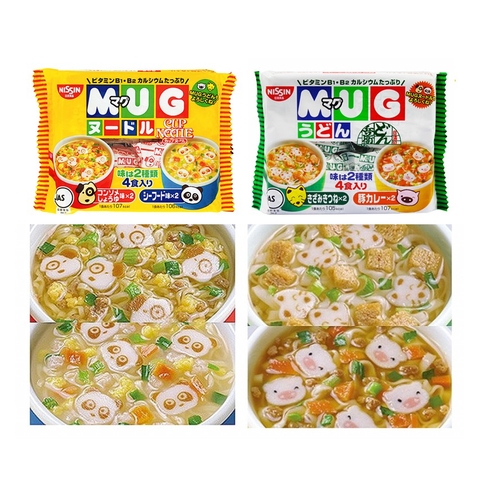 MÌ MUG NISSIN NHẬT BẢN CHO TRẺ TỪ 1 TUỔI TRỞ LÊN