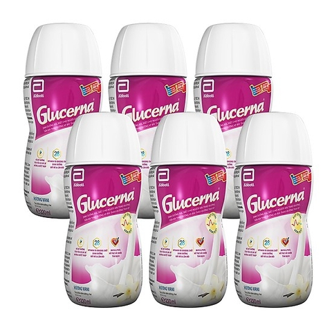 Thùng 30 chai Sữa nước Abbott Glucerna 220ml – thùng 30 chai