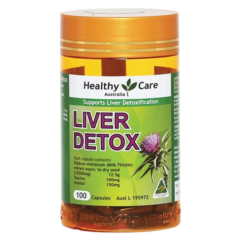 Healthy Care Liver Detox 100 Capsules