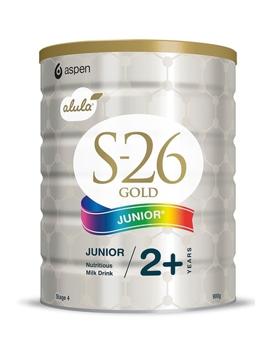 SỮA S26 GOLD 2+ (SỐ 4) MẪU MỚI MÀU BẠC 900GR CHO BÉ TỪ 2 TUỔI