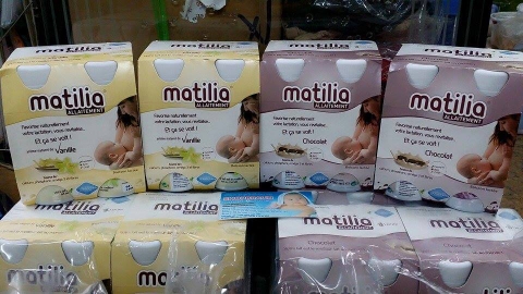 Sữa matilia Bầu - Bú lốc 4 chai