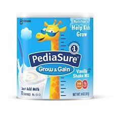 Sữa bột Pediasure hươu cao cổ vani 397gr