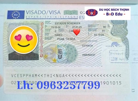 CHÚC MỪNG 09 KHÁCH HÀNG NHẬN VISA TÂY BAN NHA DIỆN THĂM THÂN