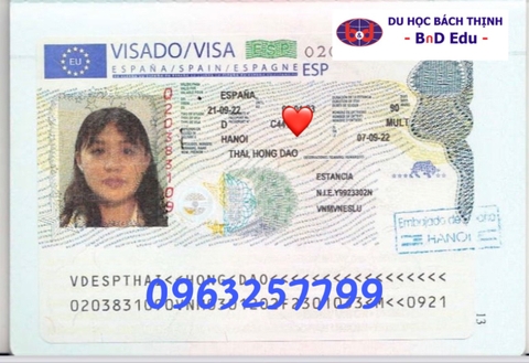 CHÚC MỪNG SINH VIÊN NHẬN VISA DU HỌC TÂY BAN NHA