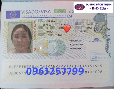 CHÚC MỪNG CÁC KHÁCH HÀNG NHẬN VISA TÂY BAN NHA DIỆN ĐOÀN TỤ GIA ĐÌNH