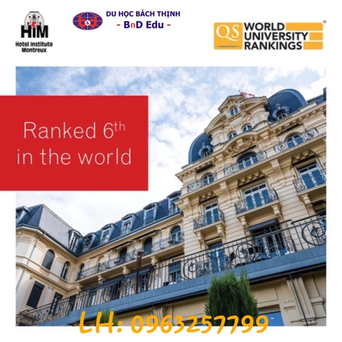 HỌC BỔNG THỤY SỸ - HOTEL INSTITUTE MONTREAUX - H.I.M