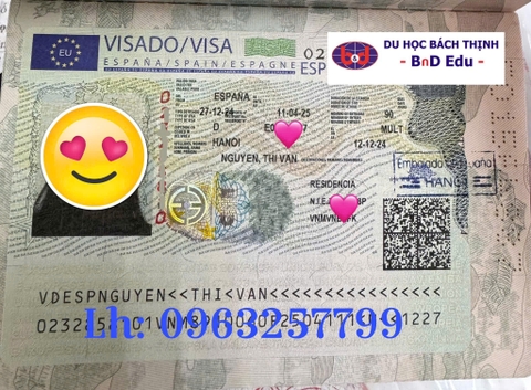 CHÚC MỪNG 19 KHÁCH HÀNG ĐƯỢC CẤP VISA ĐOÀN TỤ GIA ĐÌNH TẠI TÂY BAN NHA