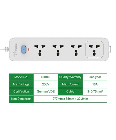 Ổ cắm điện Gongniu- GNVN- N1040