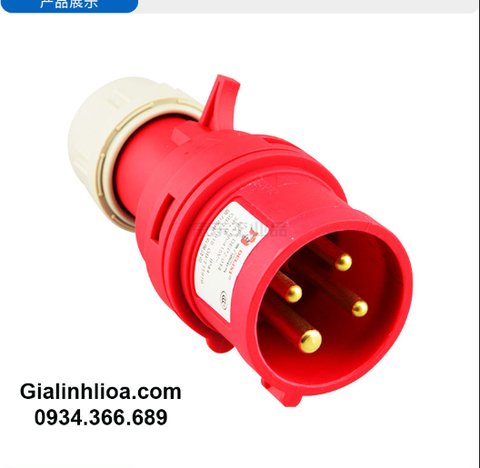 Phích cắm điện công nghiệp DELIXI DEP2-014 16A 415V