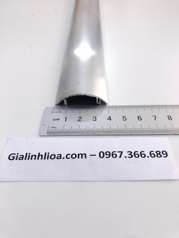 Ghen Bán Nguyệt Nhôm D40x15