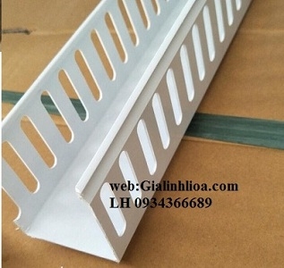 Máng nhựa 40x40x 2000mm close type, mép liền