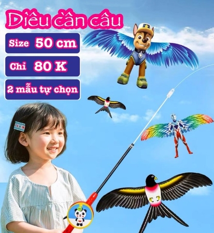 DIỀU CẦN CÂU - SIZE 50CM