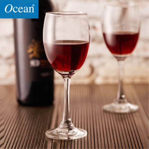 Ly thủy tinh ocean uống rượu vang 1003W07