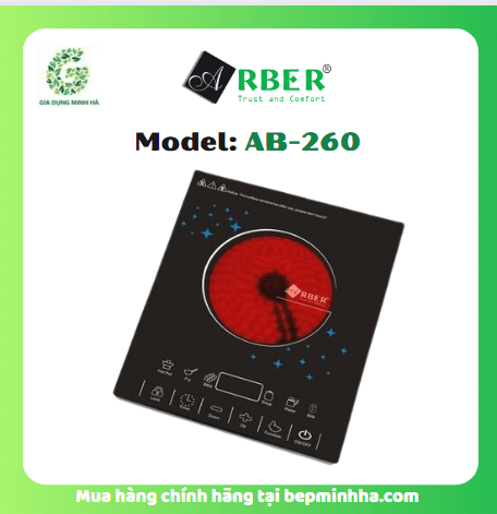 Bếp hồng ngoại đơn Arber AB-260