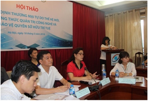 Hội thảo về “Hiệp định Thương mại tự do, phương thức quản trị công nghệ và bảo vệ quyền sở hữu trí tuệ”