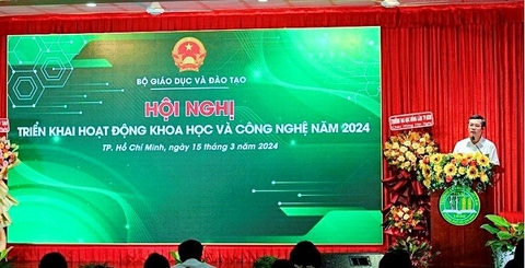 Bộ Giáo dục và Đào tạo tổ chức Hội nghị triển khai hoạt động khoa học và công nghệ năm 2024