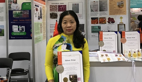 Công nghệ sản xuất sản phẩm bảo vệ sức khỏe Viên Hành tỏi đen của ThS. Bá Thị Châm