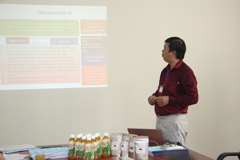 Việt Nam sản xuất thành công nước giải khát chứa astaxanthin bằng công nghệ nuôi cấy vi tảo mới