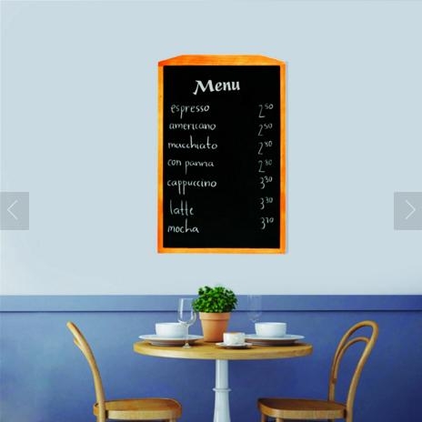 BẢNG MENU MỘT MẶT ALORA