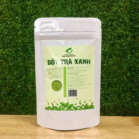 Bột trà xanh dưỡng da