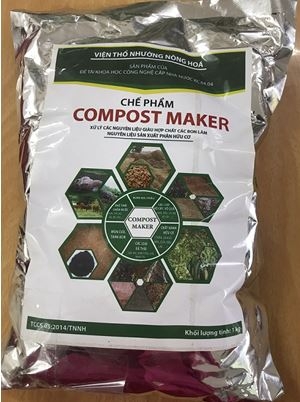 COMPOST MAKER - CHẾ PHẨM XỬ LÝ NGUYÊN LIỆU GIÀU HỢP CHẤT CARBON