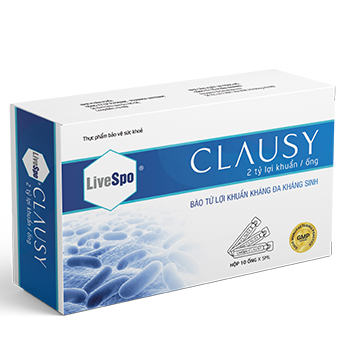 LIVESPO CLAUSY (10 ống x 5ml)