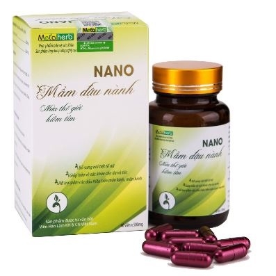 NANO MẦM ĐẬU NÀNH (40 VIÊN)