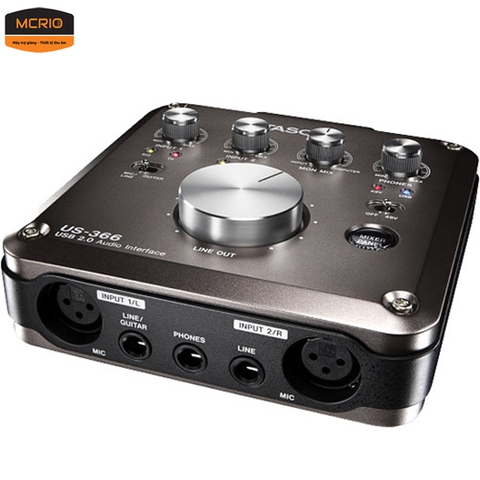 Sound Card thu âm TASCAM US-366 USB 2.0