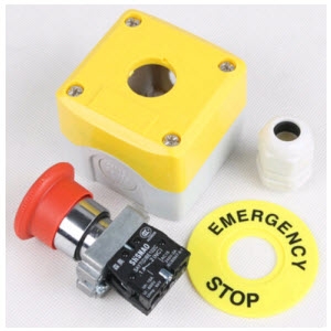 Hộp nút ấn dừng khẩn - Emergency Stop Switch Protective Guard