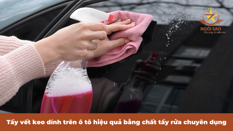 Top 05+ cách tẩy keo dán trên xe ô tô dễ dàng ngay tại nhà