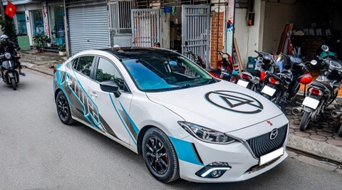 Địa chỉ cung cấp decal dán xe Mazda 3 giá rẻ, uy tín