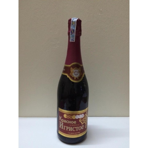Rượu Champagne Nga Đỏ Kpachoe 0.75L
