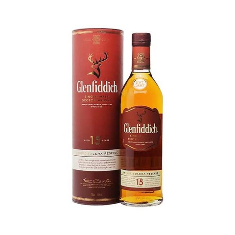 Rượu glenfiddich 15