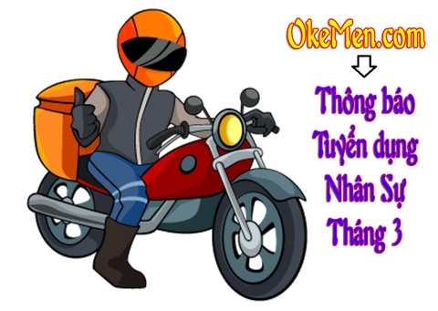 Tuyển 2 nhân viên Nam giao hàng tại Hà Nội lương hấp dẫn! Tuyển 2 nhân viên Nam giao hàng tại Hà Nội lương hấp dẫn!