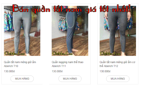 Mua quần tất, quần giữ nhiệt nam ở đâu giá tốt nhất? Mua quần tất, quần giữ nhiệt nam ở đâu giá tốt nhất?