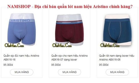 Quần lót nam kiểu dáng boxer tạo vẻ nam tính Quần lót nam kiểu dáng boxer tạo vẻ nam tính