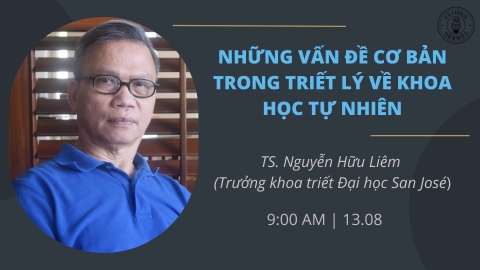 NHỮNG VẤN ĐỀ CƠ BẢN TRONG TRIẾT LÝ VỀ KHOA HỌC TỰ NHIÊN - TS. NGUYỄN HỮU LIÊM