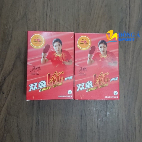 Hộp quả bóng bàn Double Fish V40+