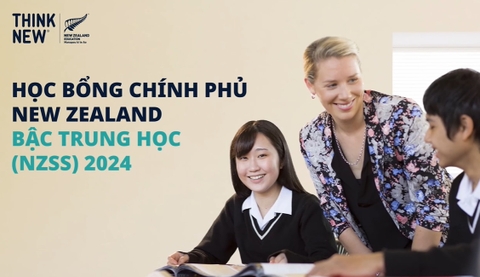 Chương trình học bổng chính phủ New Zealand cấp Trung học dành riêng cho học sinh Việt Nam năm 2024